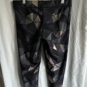 Terez Geometric Print Workout Leggings